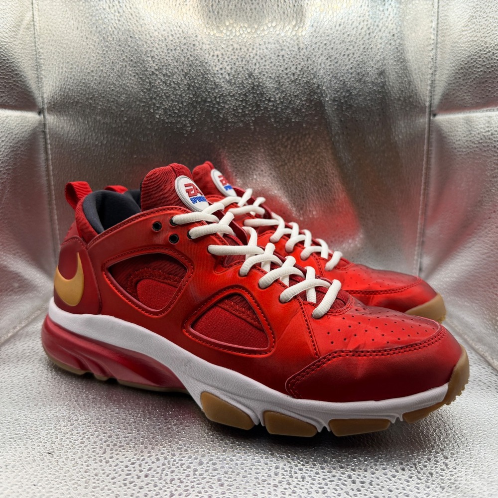Size 10 Nike Zoom Huarache Trainer Mens Red Good EA Sports 466512-671